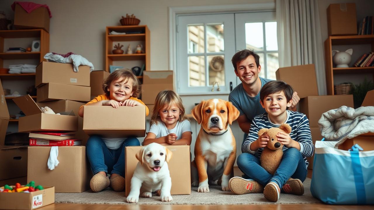 Moving with Kids and Pets in Atlanta: Stress-Free Family Moving